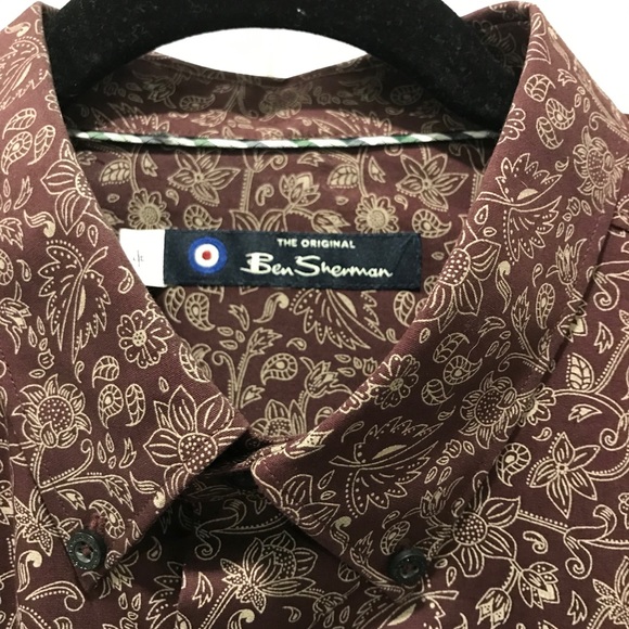 Ben Sherman Other - Ben Sherman Paisley Designer Shirt